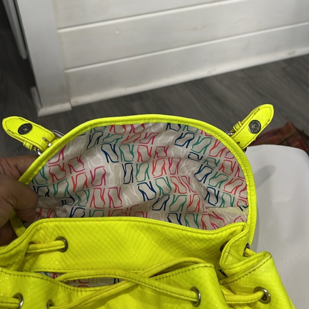 Nine West Bright Lights Python Embossed Backpack/… - image 7